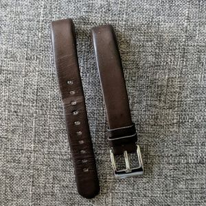 Genuine Leather Brown Fitbit Band